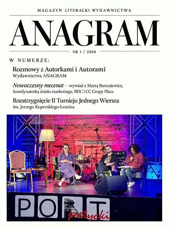MAGAZYN LITERACKI WYDAWNICTWA ANAGRAM 1/2026